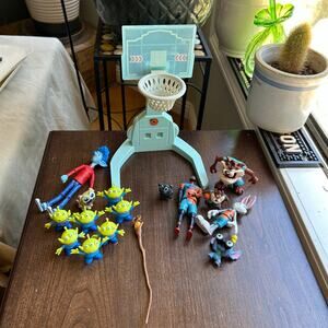 Action figures hoop playset from the Space Jam A New Legacy movie and more